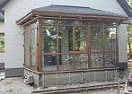 Помощь в проектирование вариантов остекления террасы, зимнего сада или балкона.  mobile